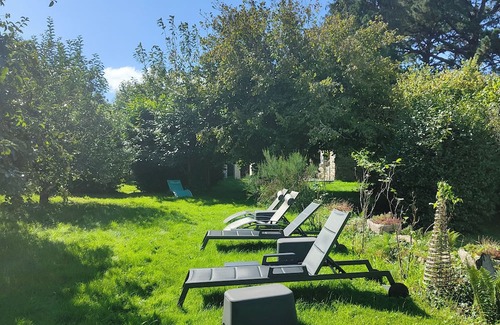 Concarneau House | Double room, patio, 1905 guest house near beaches, hiking, quiet