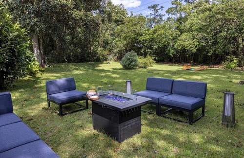 Gainesville House | UF 4min away! Gameroom-Funyard-Discgolf-Firetable
