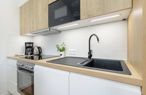 Sarbinowo Apartment | Blue and Yellow Apartment by Renters