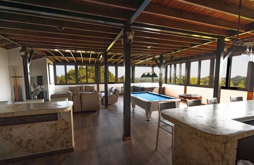 Vega Alta House | Entire Place W/Private Bar, Jacuzzi, Pool table & Scenic View.