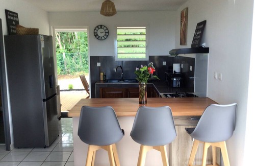 Saint-Paul House | " Ti kaz Paradis " Maison T2 Entièrement Rénovée,équipée Avec Grande Terrasse,