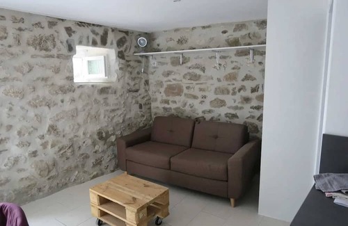Le Soulie Apartment | Homerez - Nice studio for 2 ppl. with terrace at Le Soulié