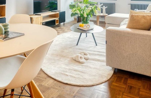 University District Apartment | Bright 1BR Haven in Antwerp with Terrace