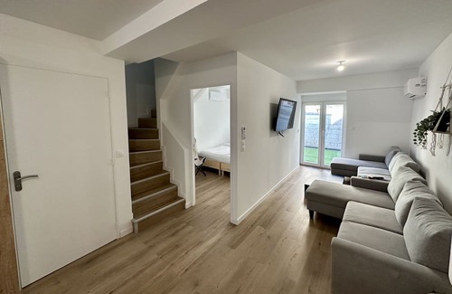 Centre Erlon Apartment | Mascate, Appartement Avec Extérieur en Hyper-centre de Reims
