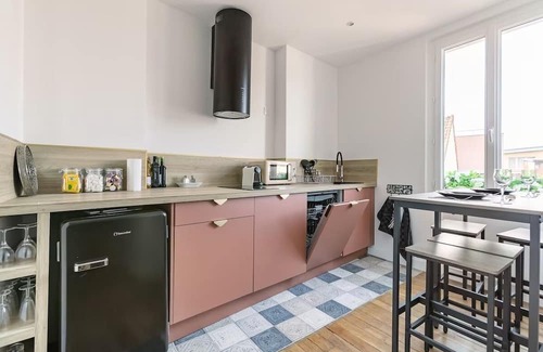 Montmorency Apartment | L'élégant - 2 Pièces 45m2 à 15 min de Paris - DGI
