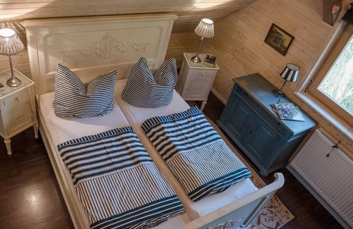 Altenbeken Apartment | Forest view in the old forest office