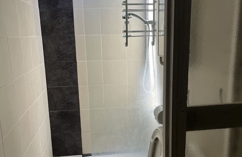 Frankston House | One master bedroom with own bathroom, the other one a bedroom with shared bath.