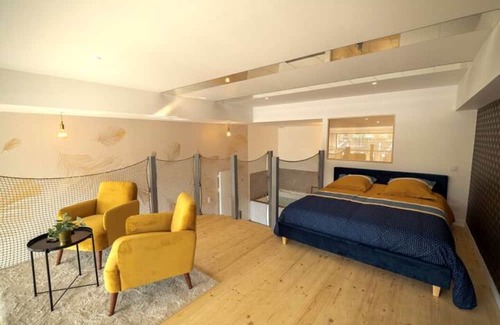 Saint-Valery-en-Caux Apartment | Loft "le Chic" - Jacuzzi King Size