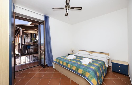 Piraino Apartment | Apartment "In Villa Domenica 2" with Sea View, Balcony & Wi-Fi
