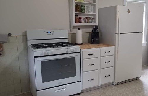 Laurelton House | White house walking distance to Penn's Creek and Bald Eagle State Forest.