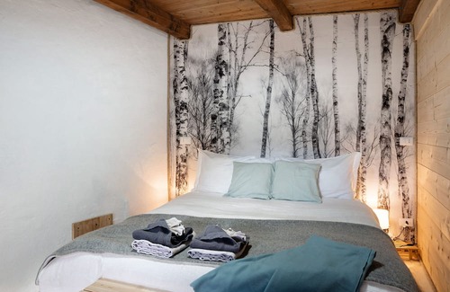 Venasca Ski Chalet | Chalet "Betulla" with Mountain View, Balcony & Wi-Fi