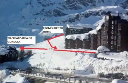 Cervinia Apartment | Luxury 4beds ski-in&out steps from center