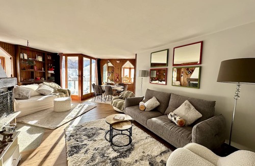 Cervinia Apartment | Luxury 4beds ski-in&out steps from center