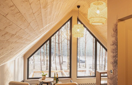 Sliwice House | Osada LoveLaski - balia jacuzzi, sauna i kominek - całoroczne domki premium
