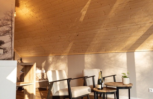Sliwice House | Osada LoveLaski - balia jacuzzi, sauna i kominek - całoroczne domki premium