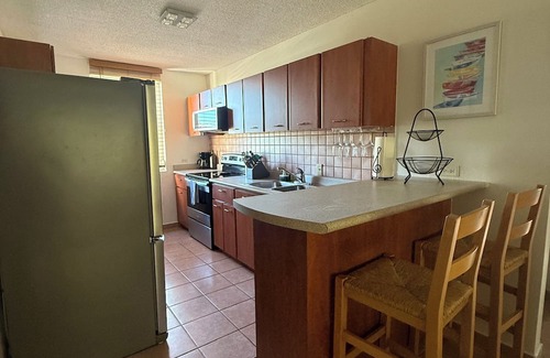 Solimar Apartment | Casa Cielo Azul-Beachfront, private rooftop; 3 bedroom, 2 bath Luquillo Escape