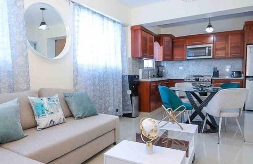 San Cristobal Apartment | Lovely 2 Bd-2Bath Apt w. A|C Garage & Rooftop