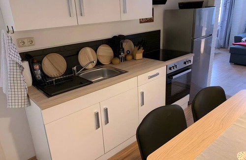 Huxtertor/Muhlentor/Gartnergasse Apartment | Apartment 'Tiny One' with Balcony and Wi-Fi