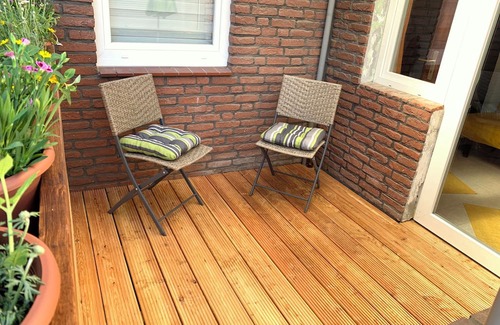 Huxtertor/Muhlentor/Gartnergasse Apartment | Apartment 'Tiny One' with Balcony and Wi-Fi