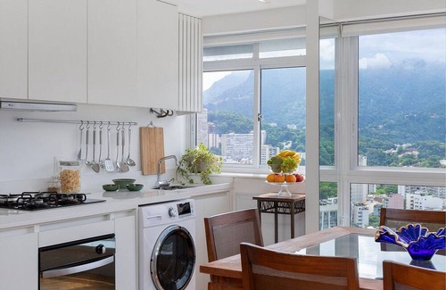 Leblon Apartment | Ocean/Lagoa view Leblon with services - Casape.Rio