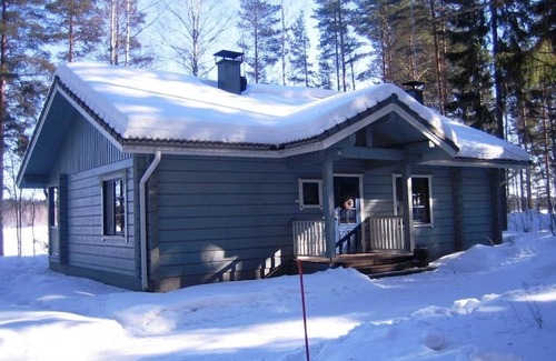 Hiukkajoki House | Red vacation home