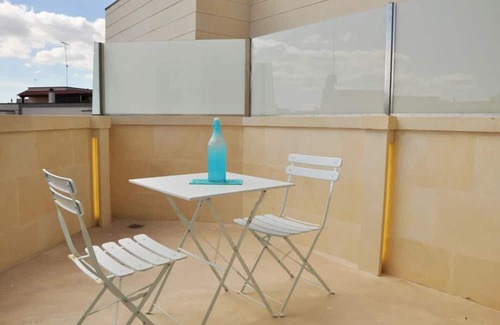 Otranto Apartment | Apartment 'Biancomare Otranto - 3' with Private Terrace, Wi-Fi and Air Conditioning