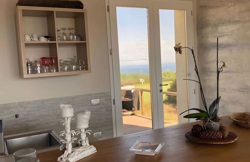 Tergu Villa | Villa 'Loft Irene with Private Pool', Sea View, Wi-Fi and Air Conditioning