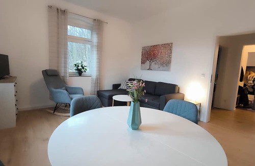 Konigstein an der Elbe Apartment | Mountain apartment with Elbe and fortress view