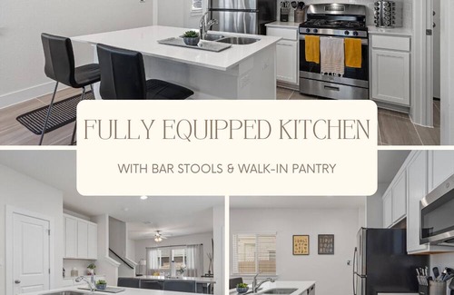 Georgetown Condo | 4/2.5/full office/pets ok/pool/gym/trails/garage/stairs/washer+dryer