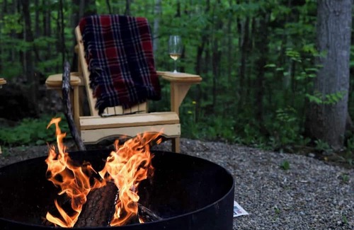 Miller Lake House | Bear Cave Glamping Tent
