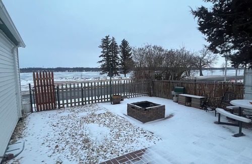 Ortonville Cottage | Cozy home by lake, park, boat dock, and downtown