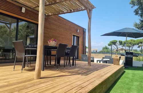 Aleria House | Casa Juliette Wooden house near the village and 5 min from the beach