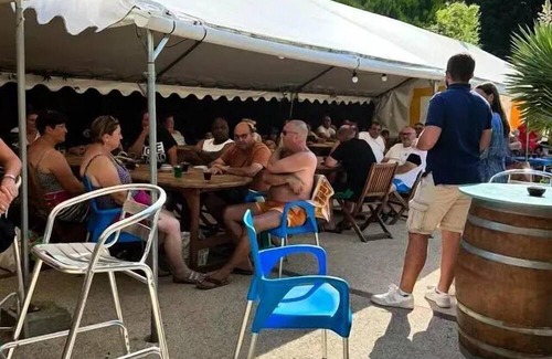 Saint-Paul-les-Dax House | Camping les Pins du Soleil* - Mobile home 3 rooms 4 people with air conditioning - TV