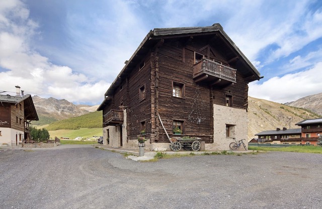 Studio Apartment "Baita Campacc Salient" with Mountain View, Shared Garden & Wi-Fi