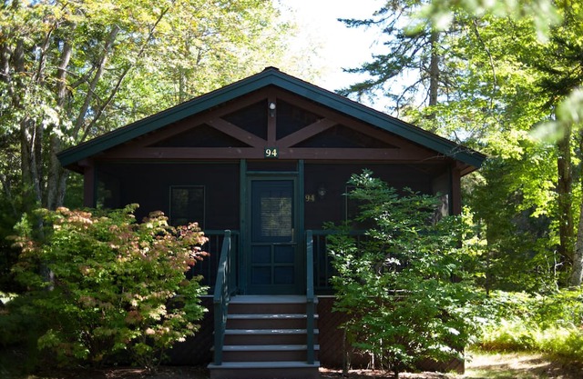 Private cabin on the Maine coast