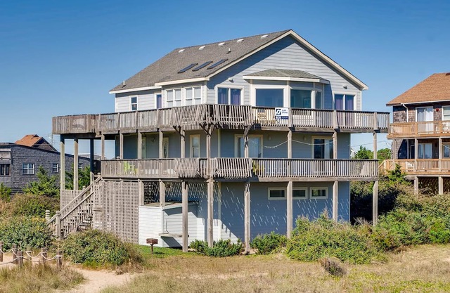 Enjoy CHAMPAGNE VIEWS for in this OCEANFRONT home in Waves