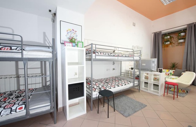 5 minutes walking (500m) distance from the main city square and pedestrian zone.