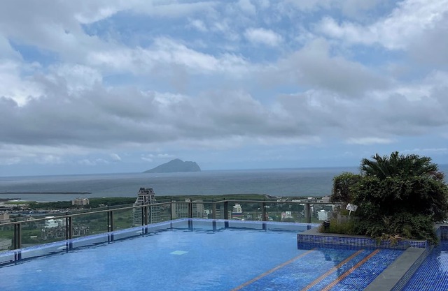 Indulge in a private hot spring with a breathtaking view of Turtle Island, Yilan