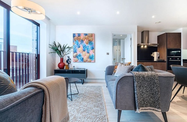 Spacious apartment in a quiet location
