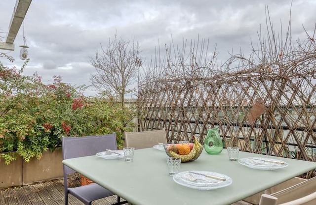 Bright & Large Flat - Roof Top Terraces-St Mandé