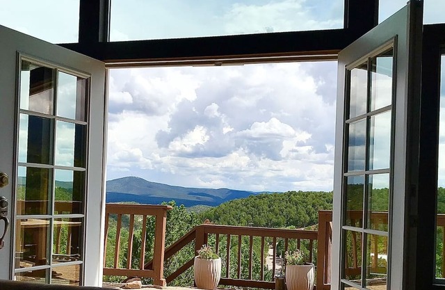mountain home near sandia trails.