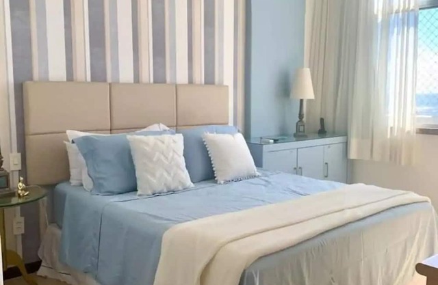 Apartamento Vista Mar Espaçoso e Acolhedor