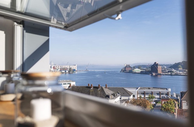 Bright and modern apartment with great views of the fjord, incl. parking spot