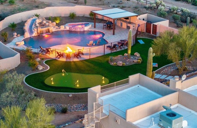 Bajada Sunrise Oasis | Poolside Cabana & Mountain Views