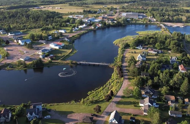 Cottage in a small fishing port