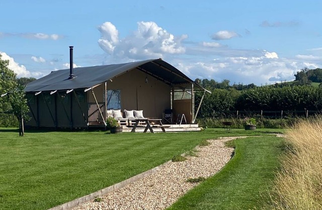 Pippin, set in a peaceful orchard just ten minutes from Glastonbury