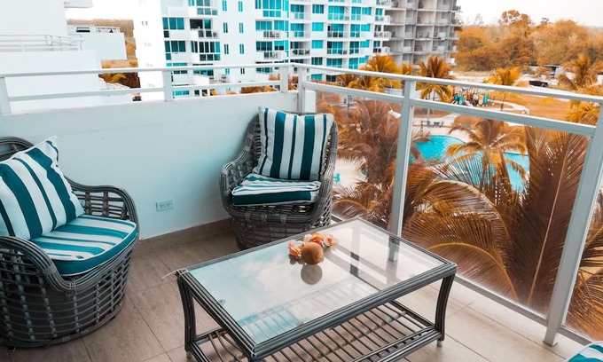 El Farallon del Chiru Apartment | Luxury Apartment SEA View, Playa Blanca