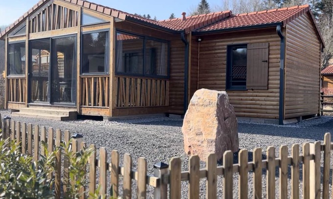 Corcieux Ski Chalet | Chalet l'Entékia near Gerardmer with billiards and private spa