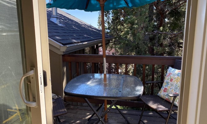 West Hills Apartment | Hillside Loft- Spacious Studio, 100+mbps Wifi, Gas Fireplace, AC, Balcony