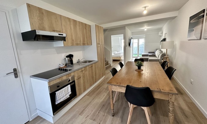 Centre Erlon Apartment | Mascate, Appartement Avec Extérieur en Hyper-centre de Reims